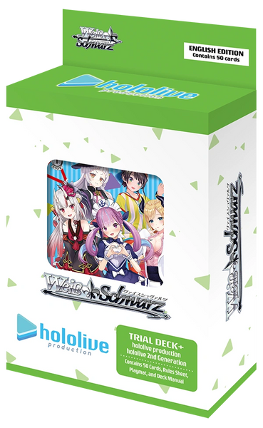 Weiss Schwarz English Trial Deck+ (Plus) "hololive production hololive 2nd generation" by Bushiroad