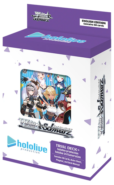Weiss Schwarz English Trial Deck+ (Plus) "hololive production hololive 3rd Generation" by Bushiroad