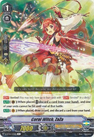 V-BT05/035EN (R) Coral Witch, ZaZa