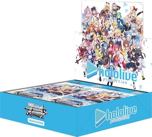 Weiss Schwarz English Booster Box "hololive production" by Bushiroad