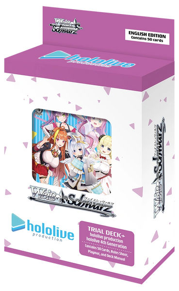 Weiss Schwarz English Trial Deck+ (Plus) "hololive production hololive 4th generation" by Bushiroad