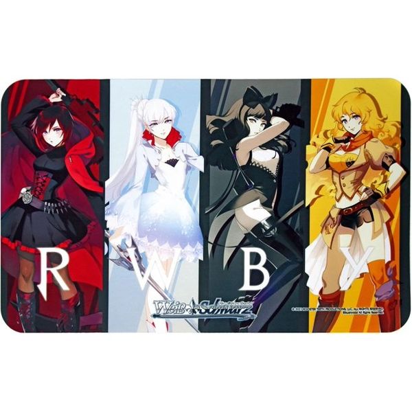 Weiss Schwarz Rubber Mat "RWBY" by Bushiroad