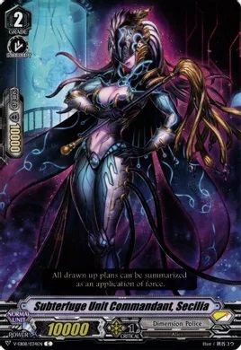V-EB08/034EN (C) Subterfuge Unit Commandant, Secilia