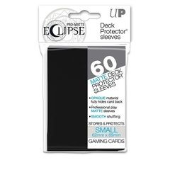 Ultra Pro Pro-Matte Eclipse Deck Protector Sleeves Small (Black)