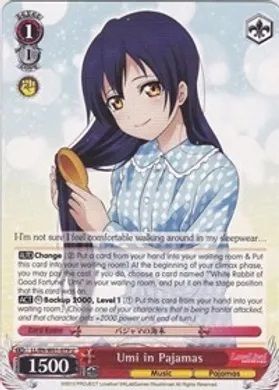 LL/EN-W01-079 (U) Umi in Pajamas