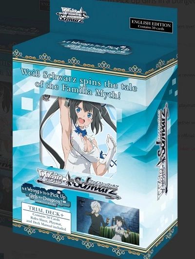 Weiss Schwarz English Trial Deck+ (Plus) "Is It Wrong to Try to Pick Up Girls in a Dungeon?" by Bushiroad