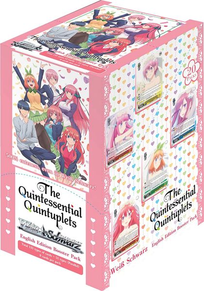 Weiss Schwarz English Booster Box "The Quintessential Quintuplets" by Bushiroad