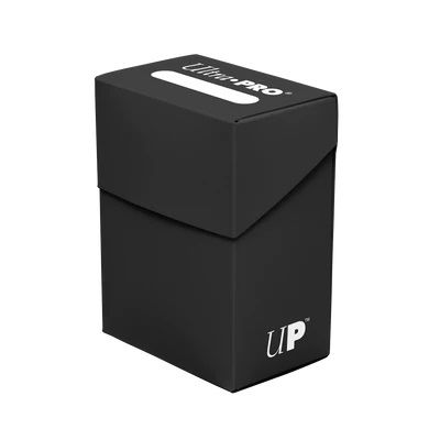 Solid Color Deck Box (Black) by Ultra Pro