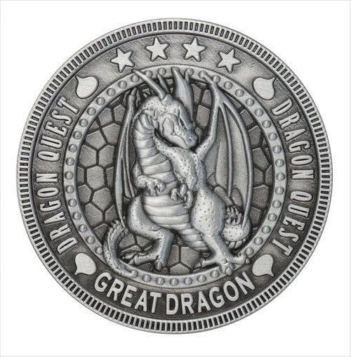 Treasure Coin Collections Vol.2 "Dragon Quest (Great Dragon - Silver)" by Square Enix