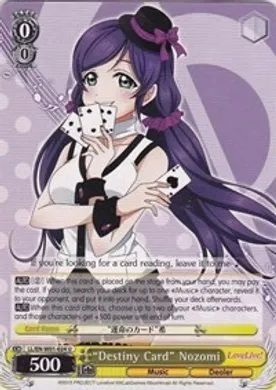 LL/EN-W01-024 (U) "Destiny Card" Nozomi