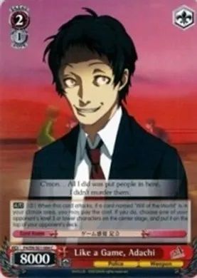 P4/EN-S01-064 (C) Like a Game, Adachi