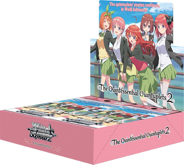 Weiss Schwarz English Booster Box "The Quintessential Quintuplets 2" by Bushiroad