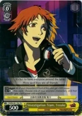 P4/EN-S01-T02 (TD) Investigation Team, Yosuke