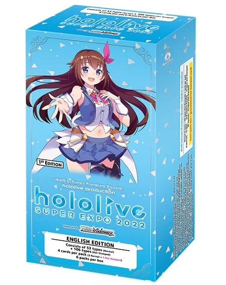 Weiss Schwarz English Premium Booster "hololive production" by Bushiroad