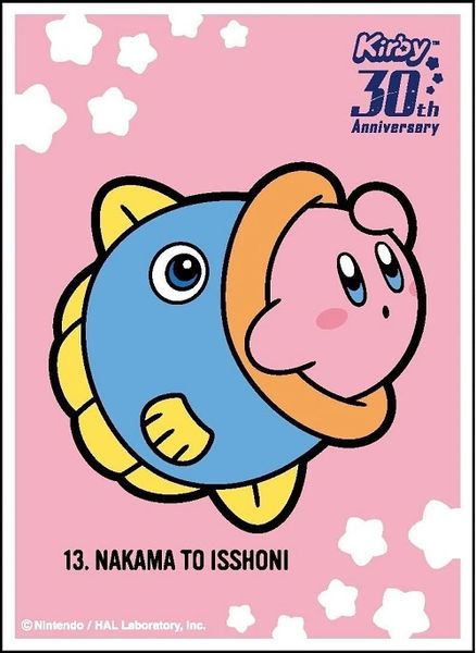 Character Sleeve "Kirby 30th Anniversary (Nakama to Isshoni)" EN-1093 by Ensky