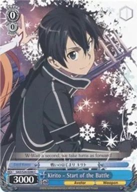 SAO/S20-E090 (C) Kirito - Start of the Battle