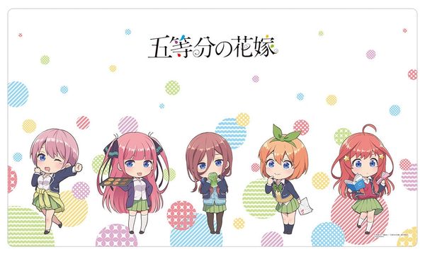 Rubber Mat "The Quintessential Quintuplets (Mini Character)" by Curtain Damashii
