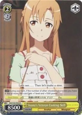 SAO/S20-E020 (C) Asuna's Veteran Cooking Skill