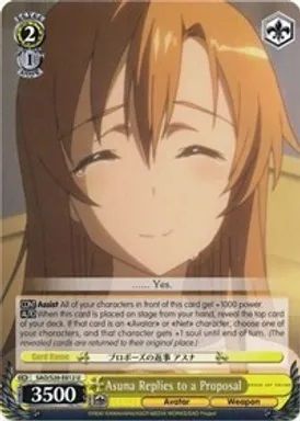 SAO/S20-E012 (U) Asuna Replies to a Proposal