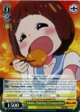 KLK/S27-E010 (U) Mako Eating Croquettes