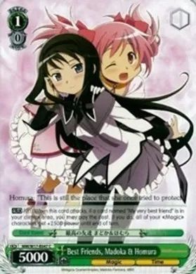 MM/W17-E047 (C) Best Friends, Madoka & Homura