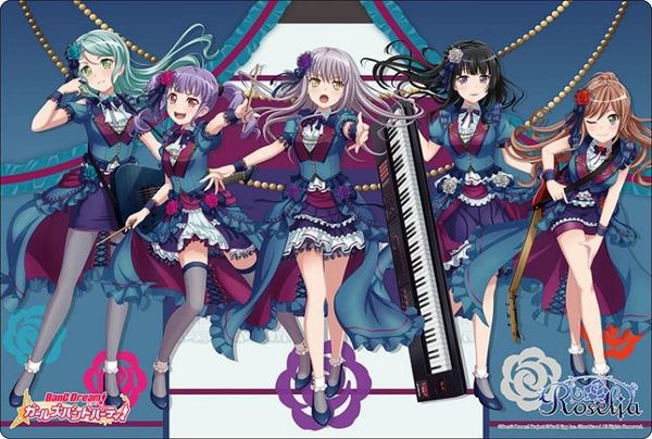 Rubber Mat Collection V2 "BanG Dream! Girls Band Party! (Roselia) 2022 ver." Vol.555 by Bushiroad