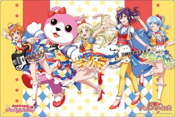 Bushiroad Rubber Mat Collection V2 Vol. 966 BanG Dream! Girls Band Party!  Happy Days Ver.