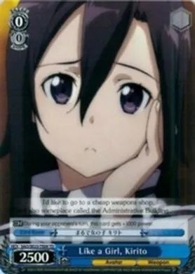 SAO/SE23-TE09 (TD) Like a Girl, Kirito