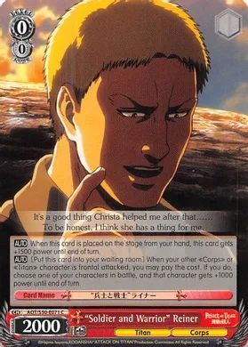 AOT/S50-E071 (C) "Soldier and Warrior" Reiner