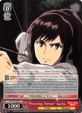 AOT/S50-E062 (U) "Piercing Terror" Sasha