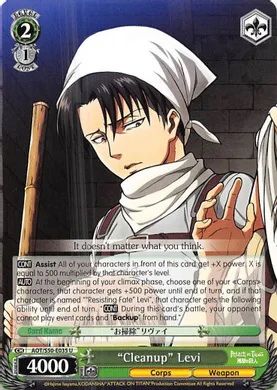 AOT/S50-E035 (U) "Cleanup" Levi