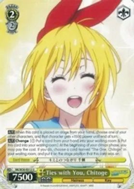 NK/W30-E012 (U) Ties with You, Chitoge
