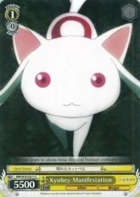 MM/W35-E017 (C) Kyubey Manifestation