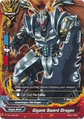 TD01/0001EN (TD) Gigant Sword Dragon