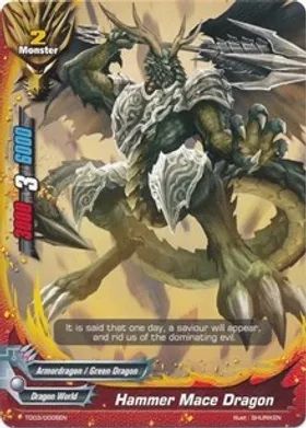 TD03/0005EN (TD) Hammer Mace Dragon