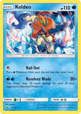 26/73 (R) Keldeo - Foil