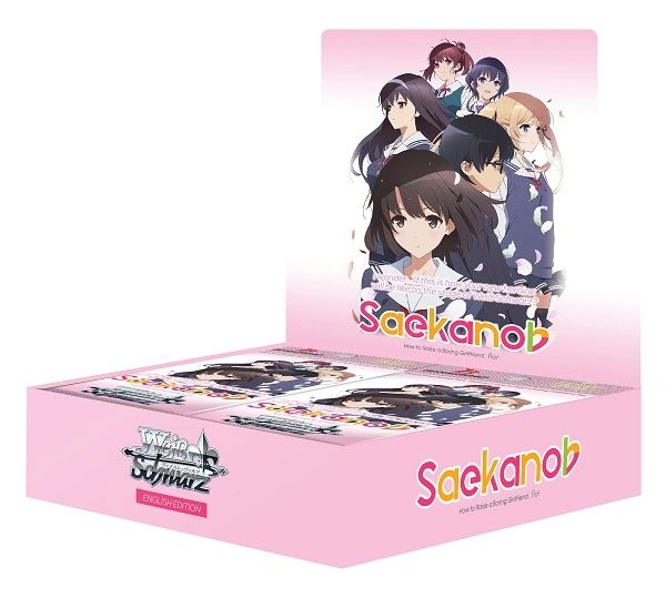 Weiss Schwarz English Booster Box "Saekano ♭ How to Raise a Boring Girlfriend. flat" by Bushiroad