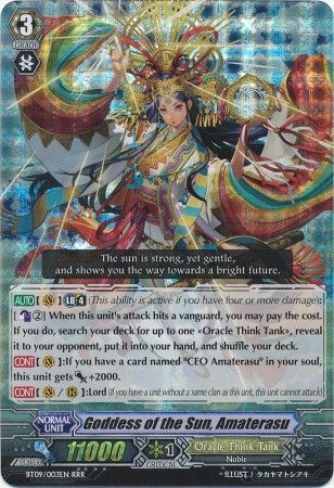 BT09/003EN (RRR) Goddess of the Sun, Amaterasu