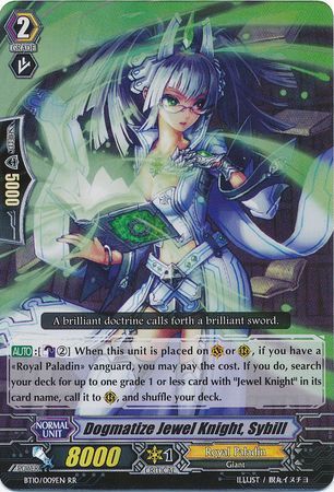 BT10/009EN (RR) Dogmatize Jewel Knight, Sybill