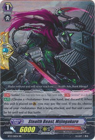 BT13/011EN (RR) Stealth Beast, Mijingakure