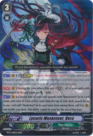 BT17/010EN (RRR) Lycoris Musketeer, Vera