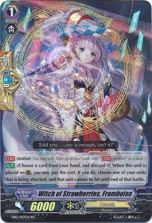 EB12/007EN (RR) Witch of Strawberries, Framboise