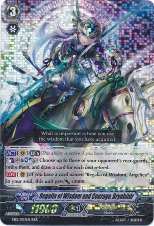 EB12/003EN (RRR) Regalia of Wisdom and Courage, Brynhildr