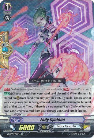 G-BT01/018EN (RR) Lady Cyclone