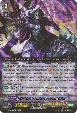 G-BT06/005EN (RRR) Whirlwind of Darkness, Vortimer "Diablo"