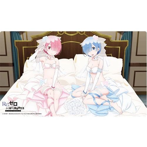 Rubber Mat "Re:Zero - Starting Life in Another World (Ram&Rem/Wedding)" by Curtain Damashii