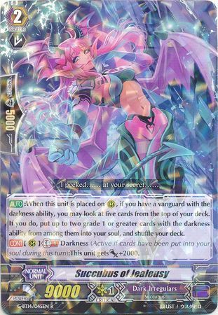 G-BT14/045EN (R) Succubus of Jealousy