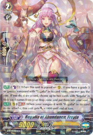 G-BT14/038EN (R) Regalia of Abundance, Freyja