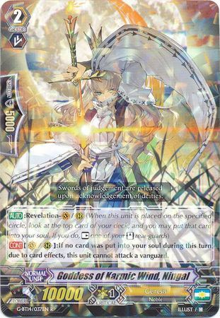 G-BT14/037EN (R) Goddess of Karmic Wind, Ningal