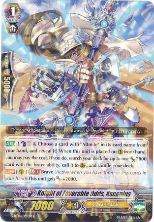 G-BT14/031EN (R) Knight of Favorable Odds, Ascanius